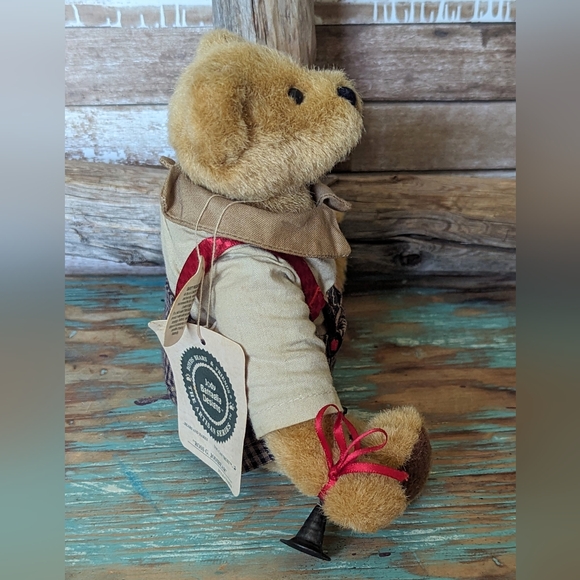 Boyds Bears Ross G Jodibear 92000-08 Patriotic Plush Teddy With Bugle - Picture 4 of 10